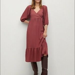 Mango midi dress